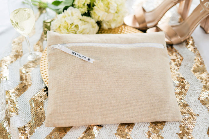 Wander and Perch Wet Bag - Champagne Gold