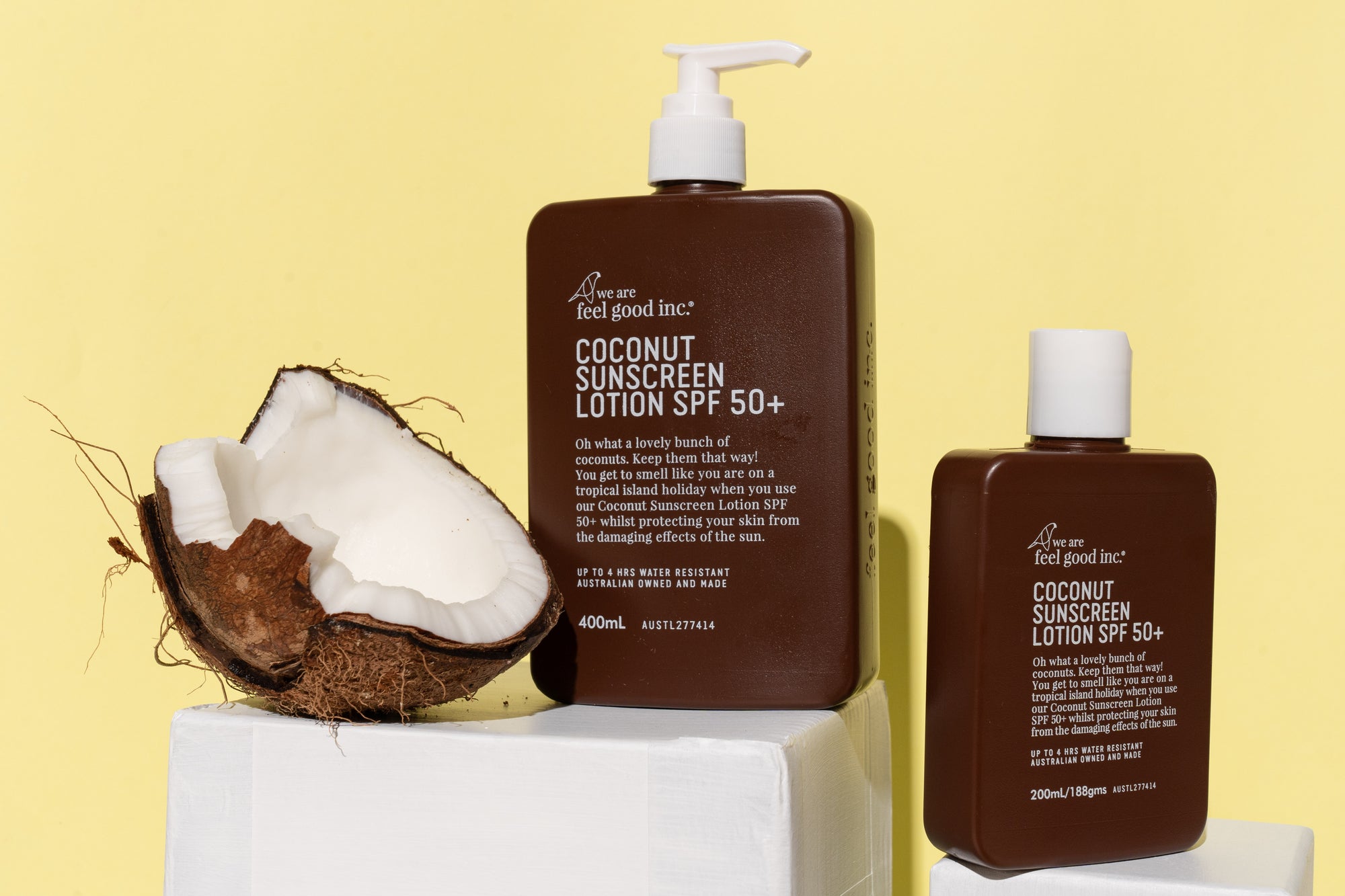 We are Feel Good Inc Coconut Sunscreen