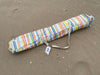 Pipi's of Rye - Premium Beach Umbrella- Retro Coastal Stripes Original