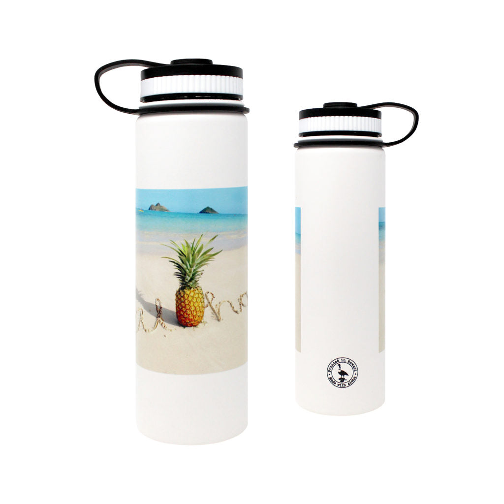 CocoNene - Water Bottle -  Pineapple Beach - 1.3 litre.   FROM HAWAII - Boatshed 7 The Original Beach Co.