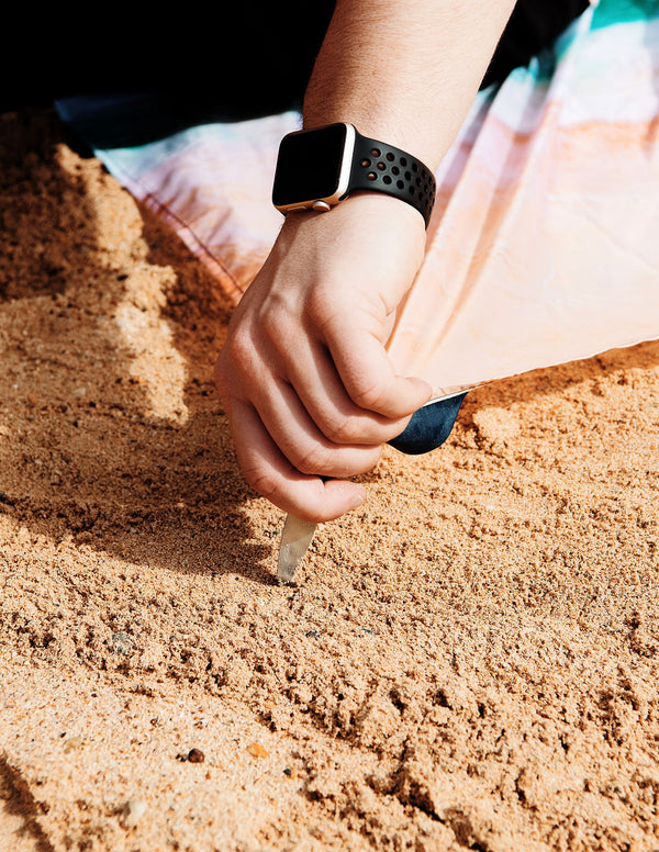 Matador - Large Pocket Beach Blanket - Ocean Print - Boatshed 7 The Original Beach Co.