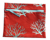 Wander and Perch Swimsuit Wet Bag - Coral Red