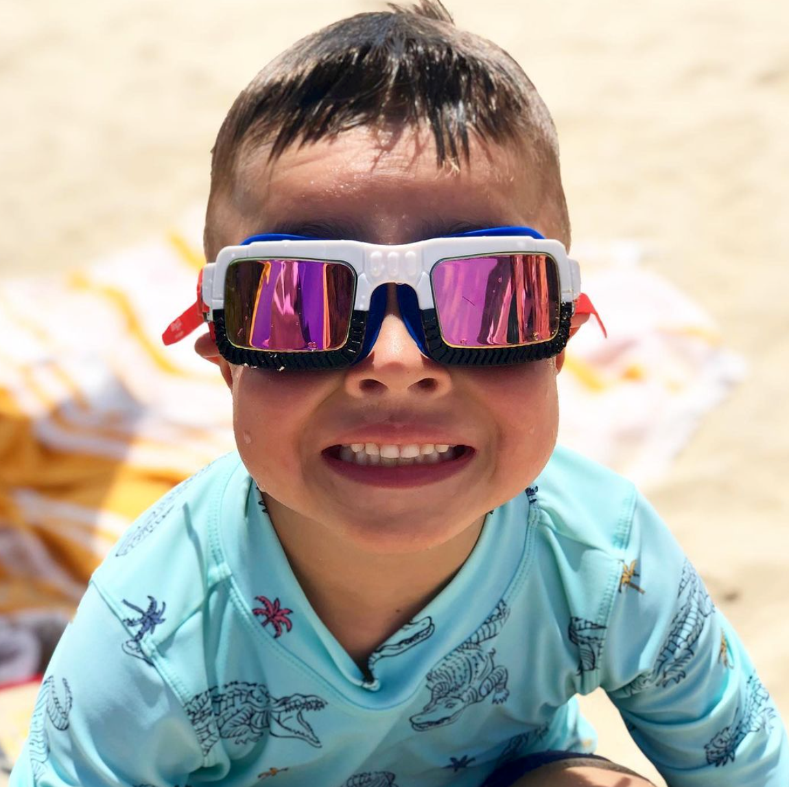 Bling2o Googles - Truck Norris Blue & White