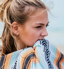 Knotty - Surf Towel - Mint & Melon