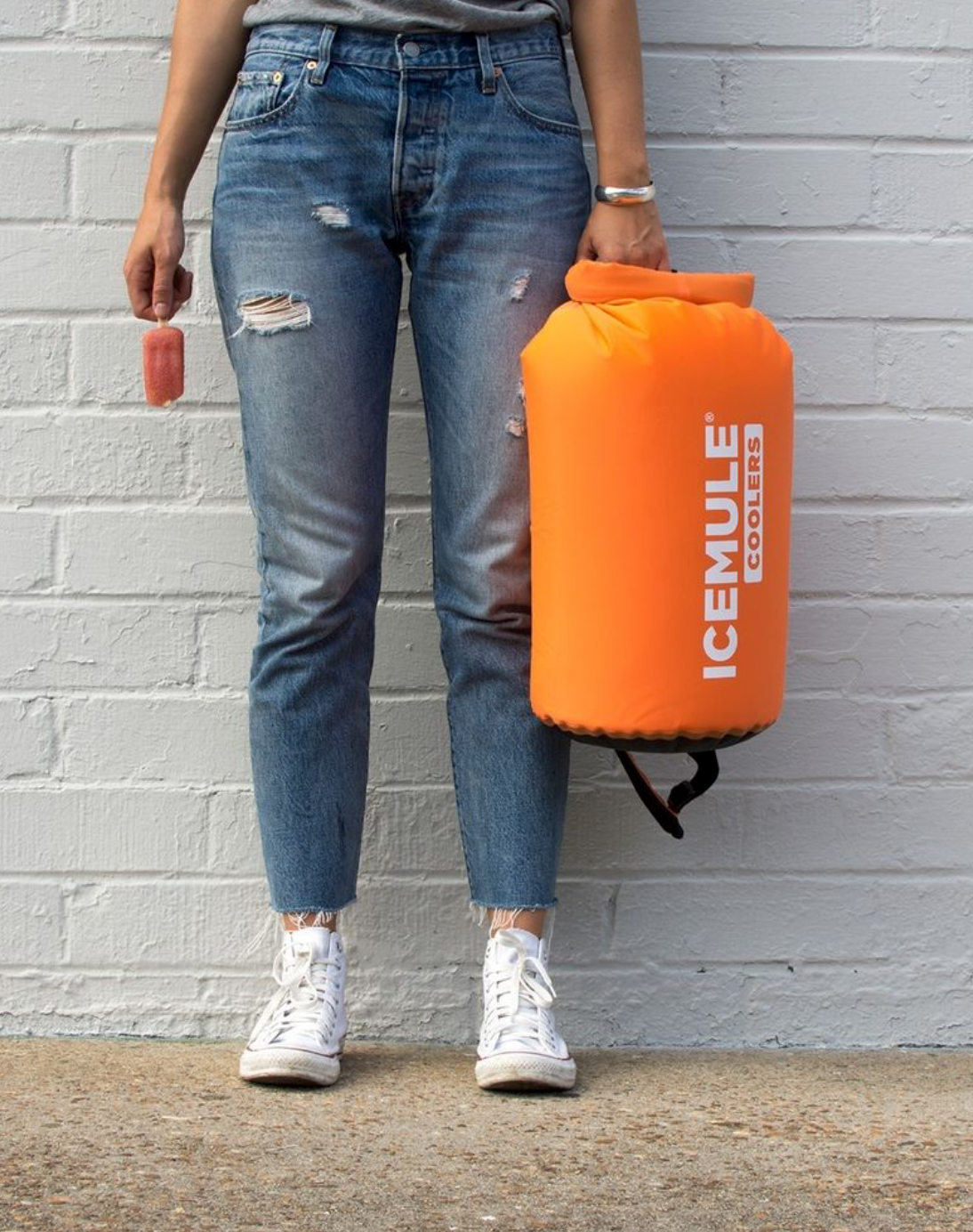 IceMule Classic Beach Coolers - Orange 15ltr