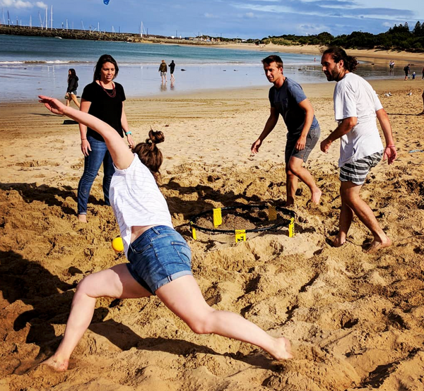 Original Spikeball Kit - Beach Game, Backyard Game, Indoor & Outdoor Sport