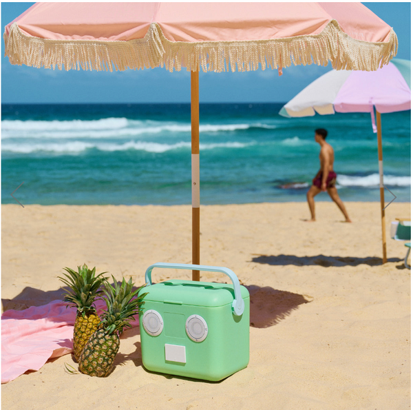SunnyLife Cooler Sound Box - Sunshine Mint