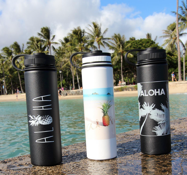 CocoNene Hawaiian Drink Bottle -  Pineapple Beach