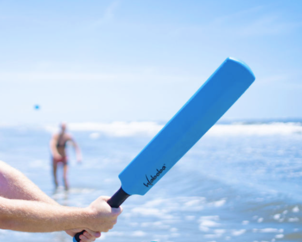 Waboba Water Beach Cricket - Blue Bat & Random selection Ball colour
