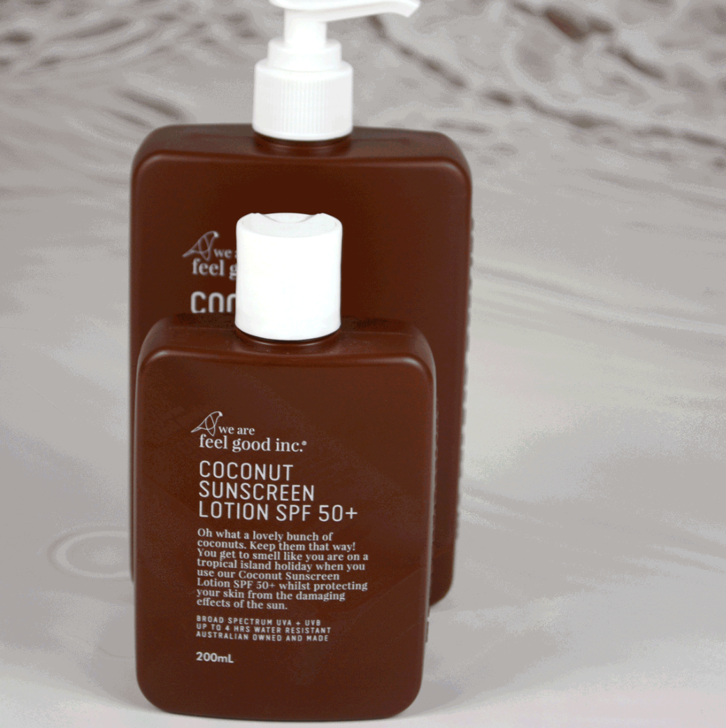 We Are Feel Good Sunscreen SPF50+ - Coconut 200ml
