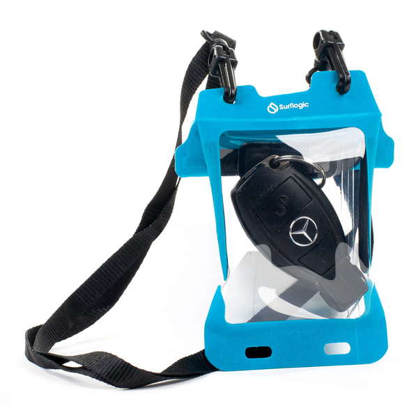 SurfLogic Waterproof Car Key Dry Bag- Blue