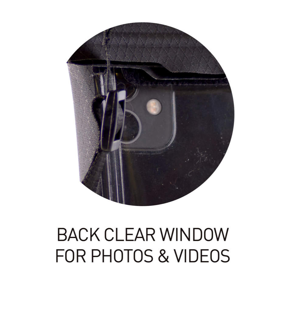 SurfLogic Waterproof Phone Dry Bag- Blue