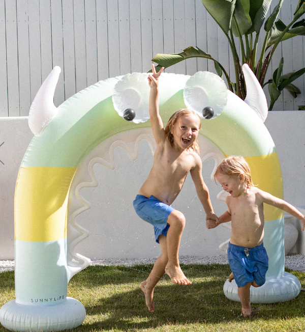 SunnyLife Inflatable Giant Sprinkler- Monty the Monster