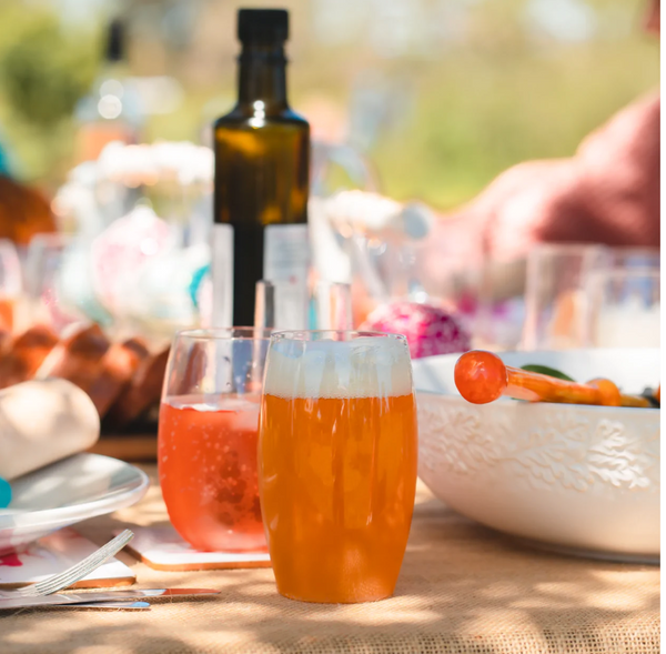Rowdy Crowd Beach Glasses  Couples 8 pack
