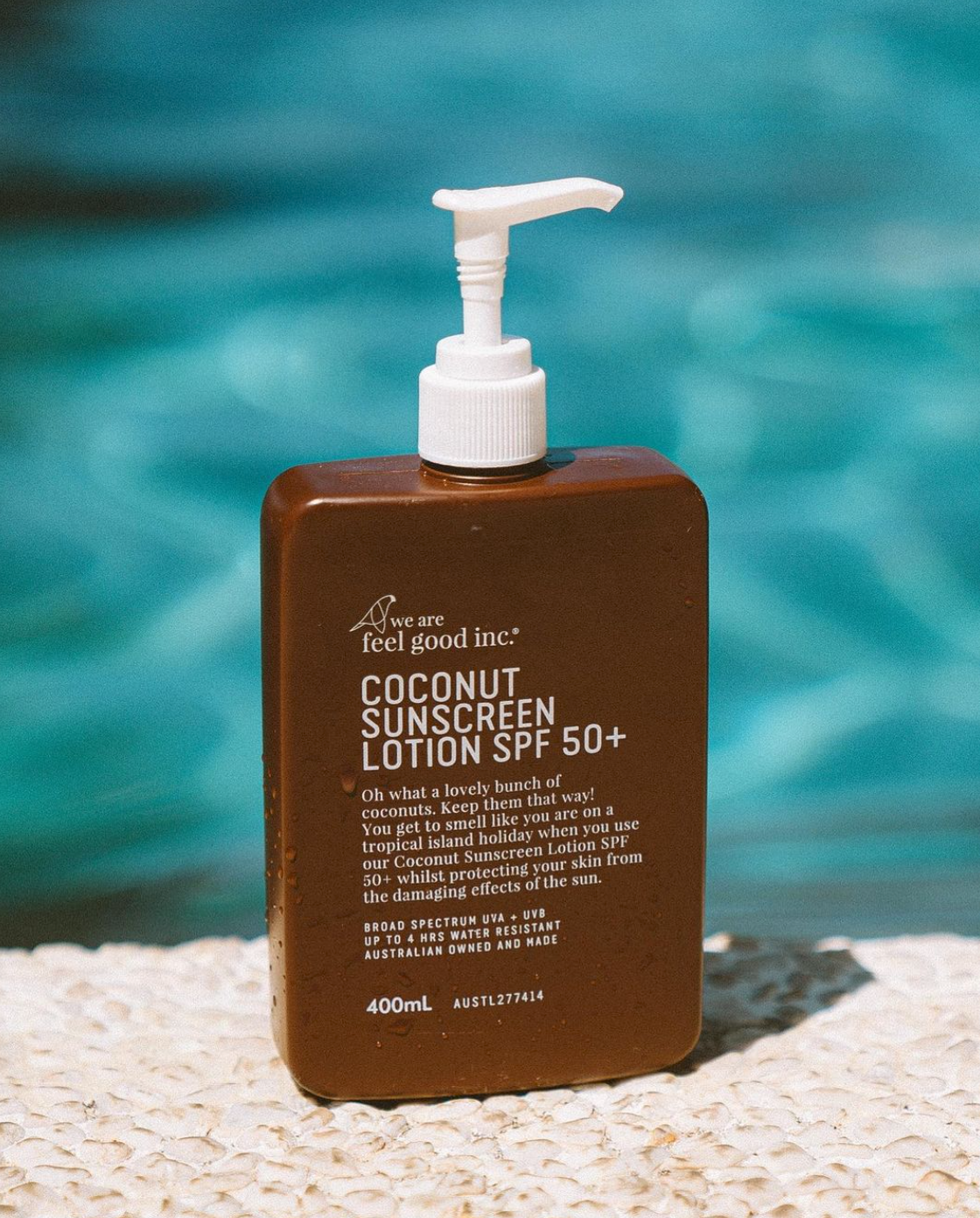 We Are Feel Good Sunscreen SPF50+ - Coconut 400ml