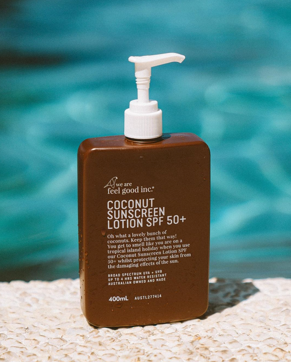 We Are Feel Good Sunscreen SPF50+ - Coconut 400ml