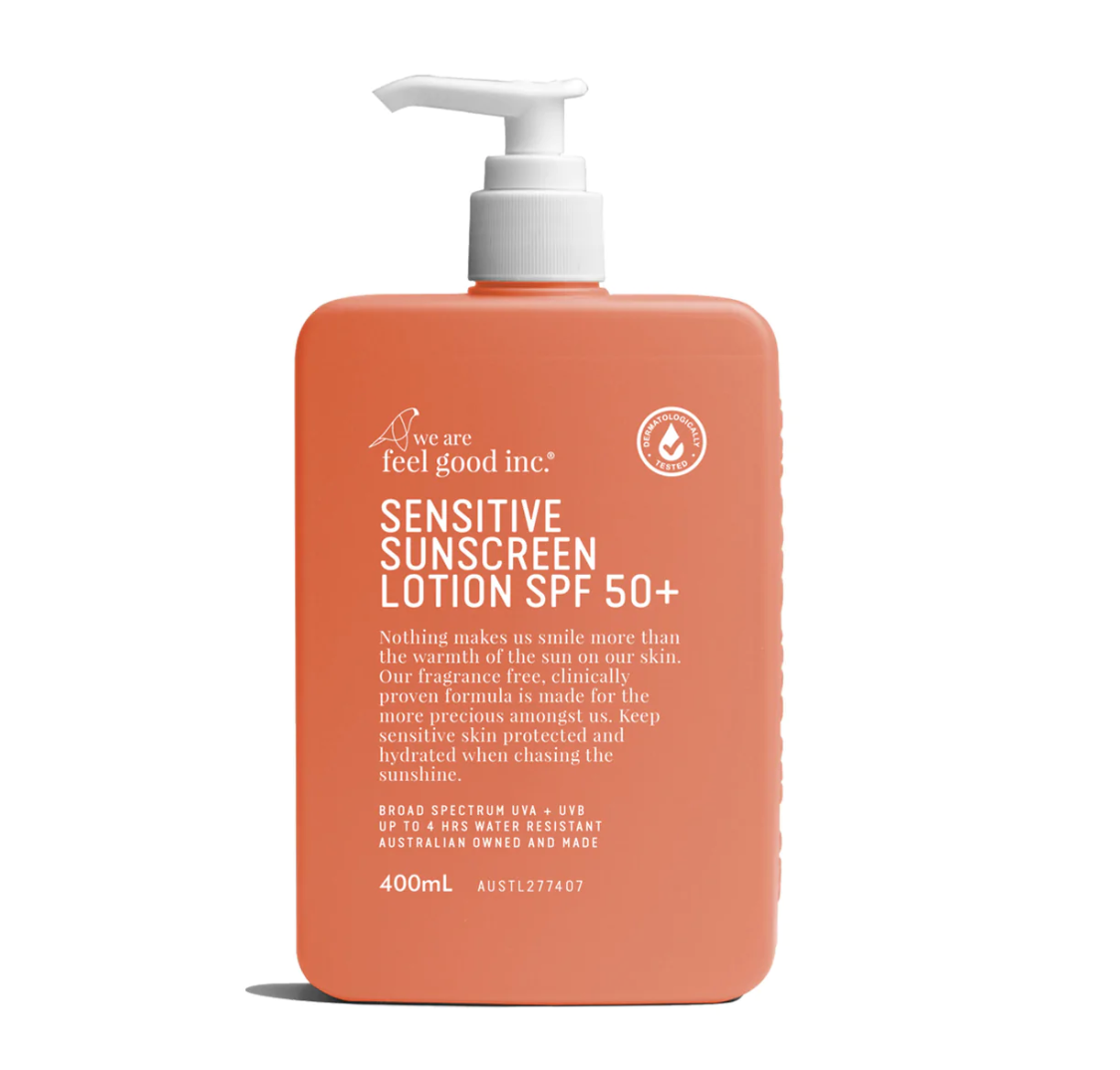 We Are Feel Good Sunscreen SPF50+ - Sensitive 400ml