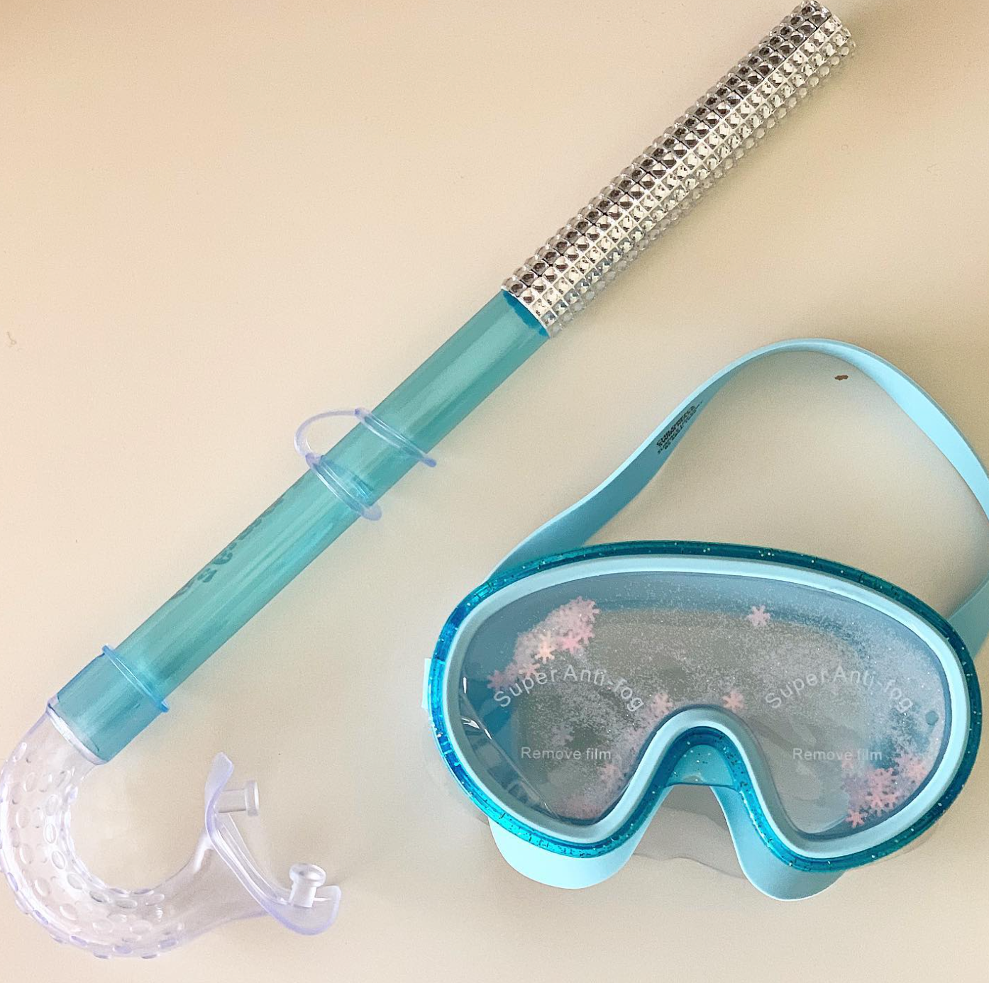 Bling2o Snorkel - Ice Flake Blue