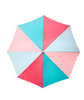 Beach Life CrescentHead Beach Umbrella - Blue Pink Quad