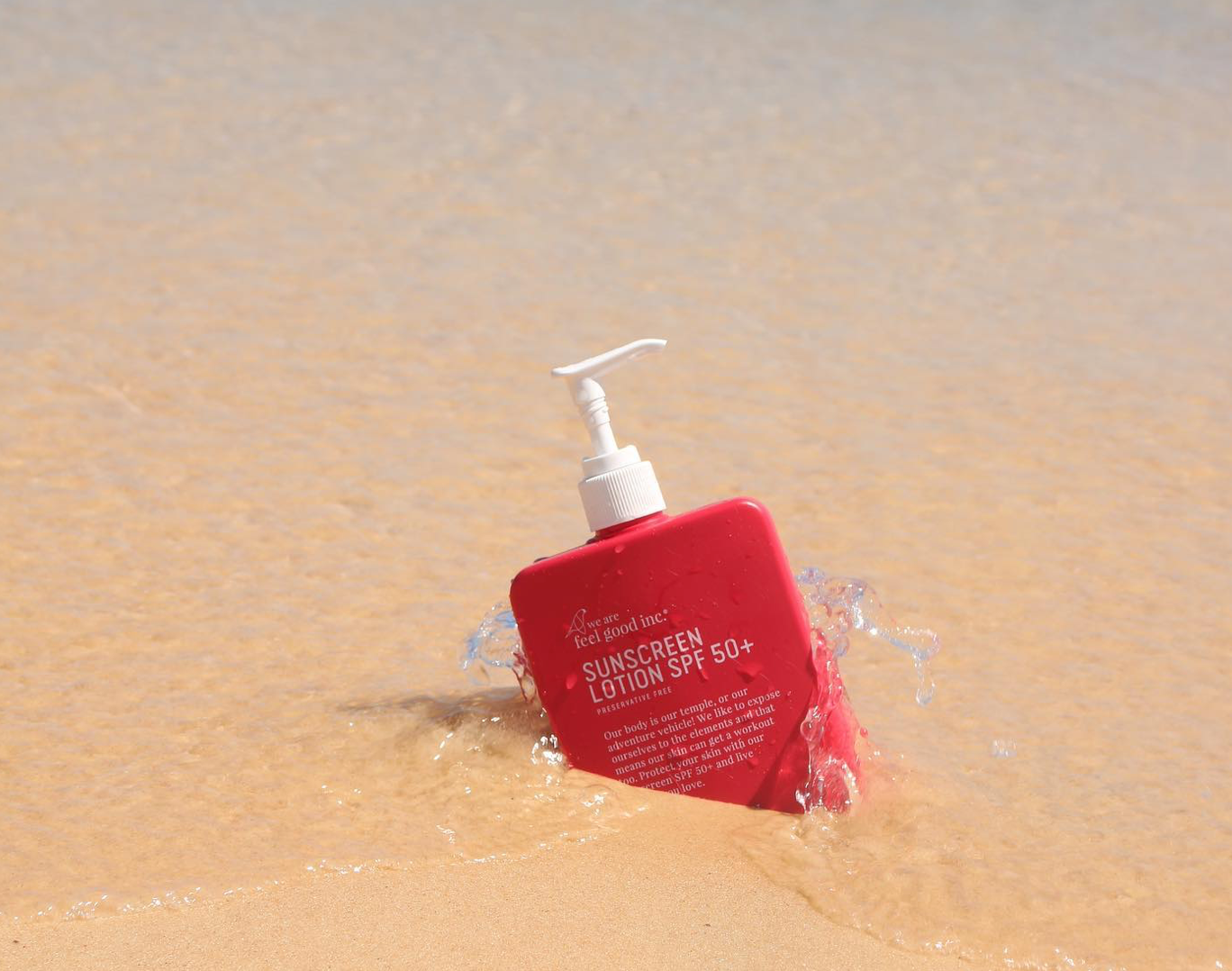 We Are Feel Good Sunscreen  SPF50- Signature 400ml