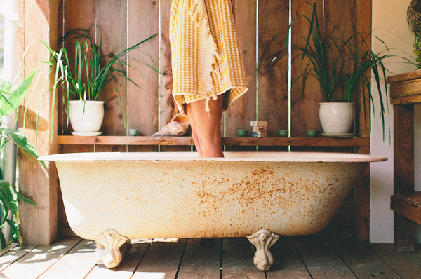 Mayde - Cresent Beach Towel - Mustard