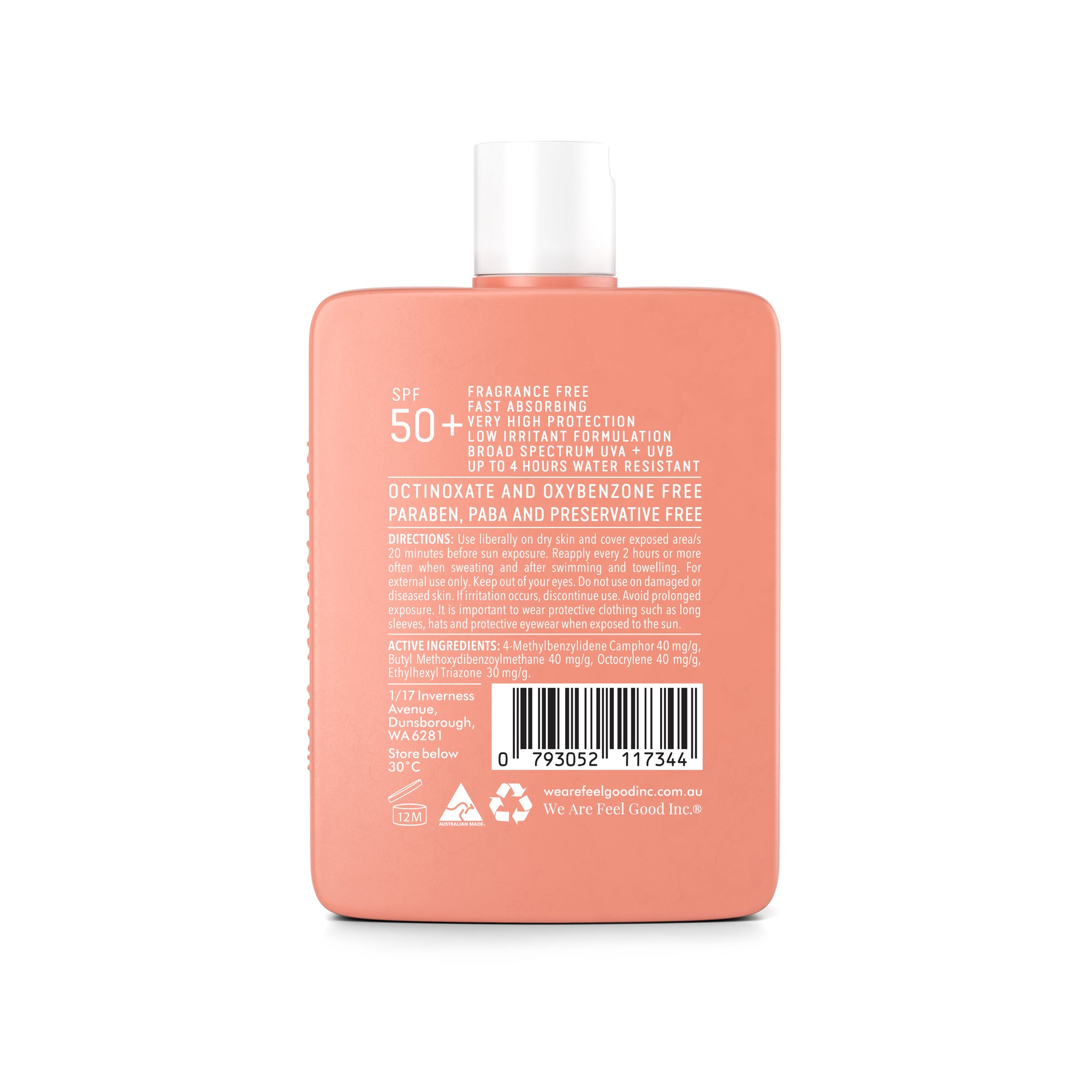 We Are Feel Good Sunscreen SPF50+ - Sensitive 200ml