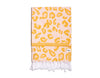 Knotty Wild Beach Towel - Leopard - Mustard