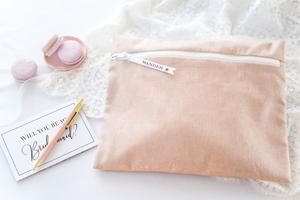 Wander and Perch Swimsuit Wet Bag - Sparkling Rose Blush