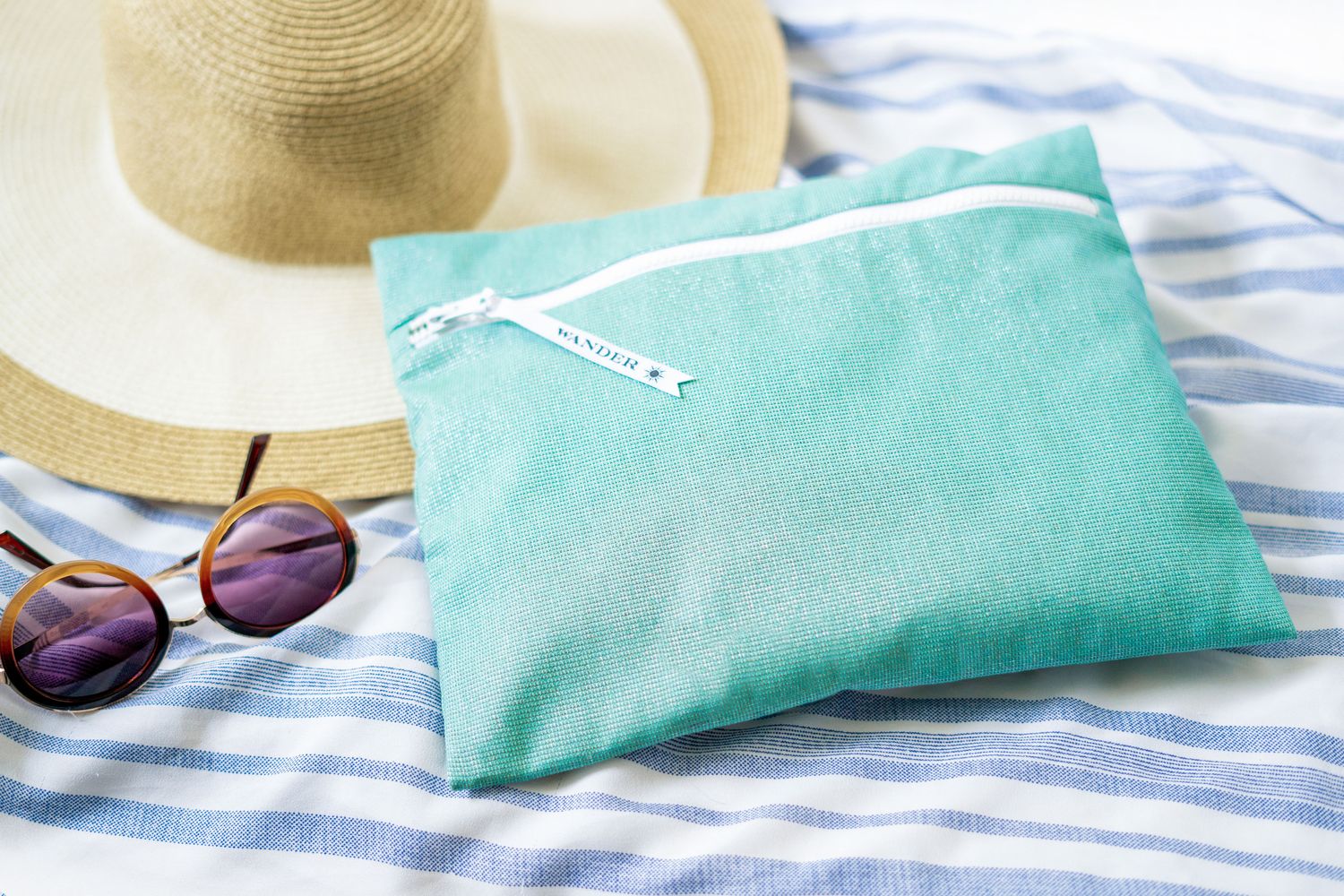 Wander and Perch Wet Bag - Sparking Turquoise Water