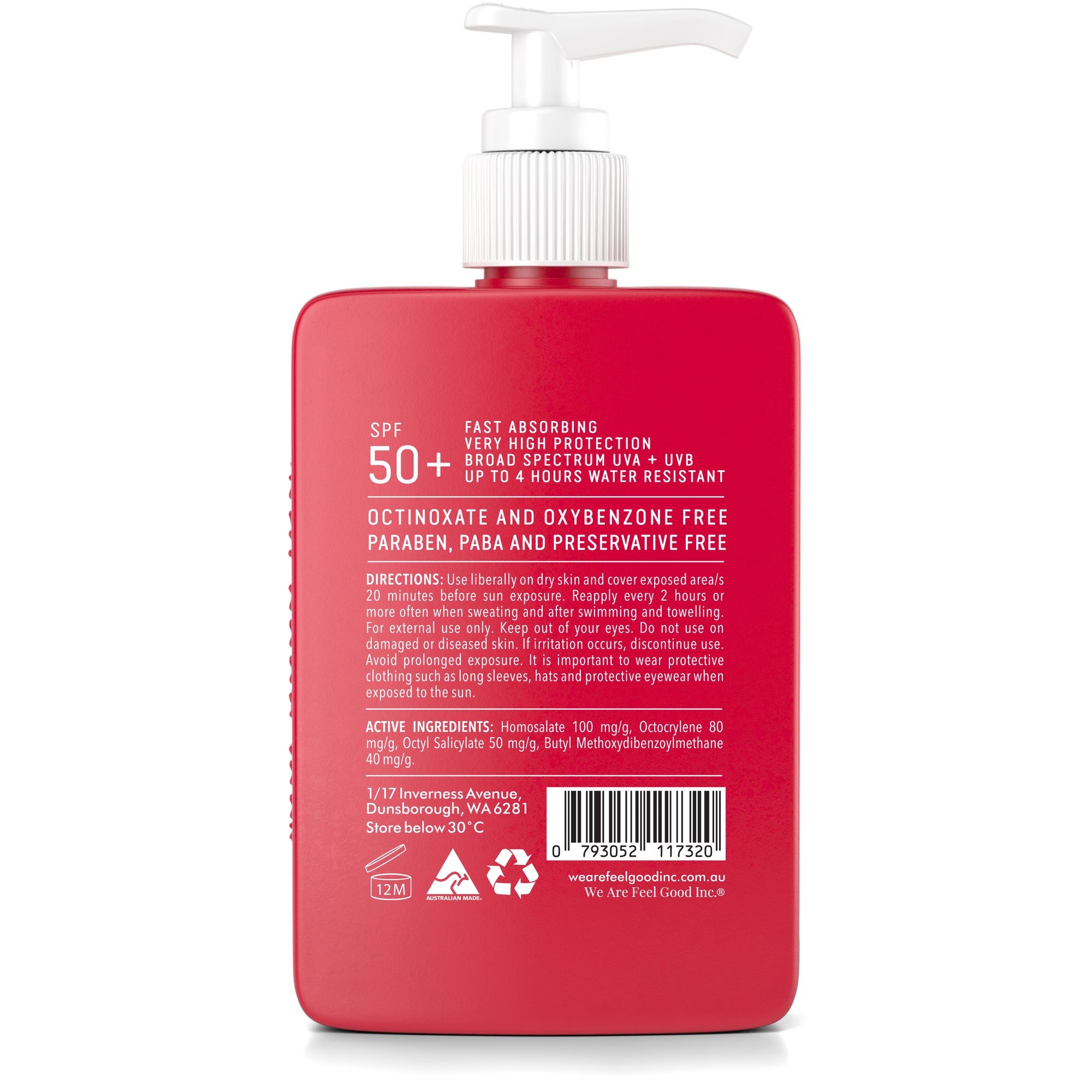 We Are Feel Good Sunscreen  SPF50- Signature 400ml