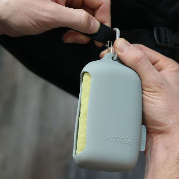 Matador - Large Nano Beach Towel - Moss/Yellow - Boatshed 7 The Original Beach Co.