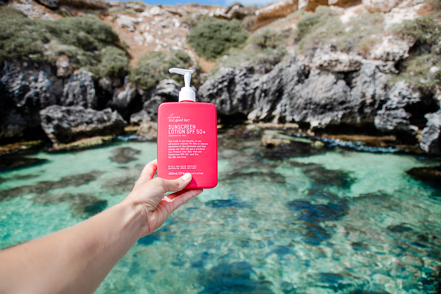 We Are Feel Good Sunscreen  SPF50- Signature 400ml